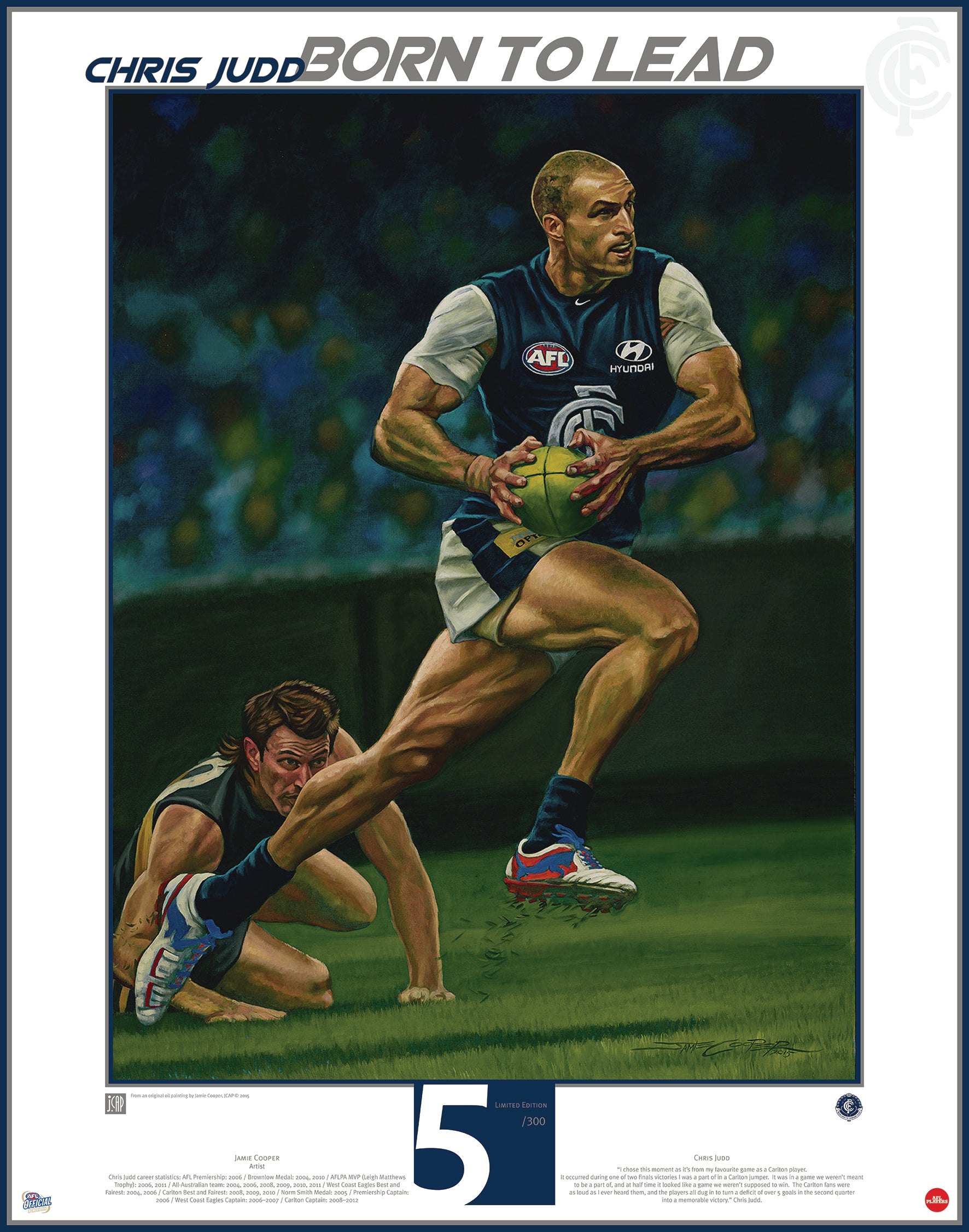 BORN TO LEAD - CHRIS JUDD