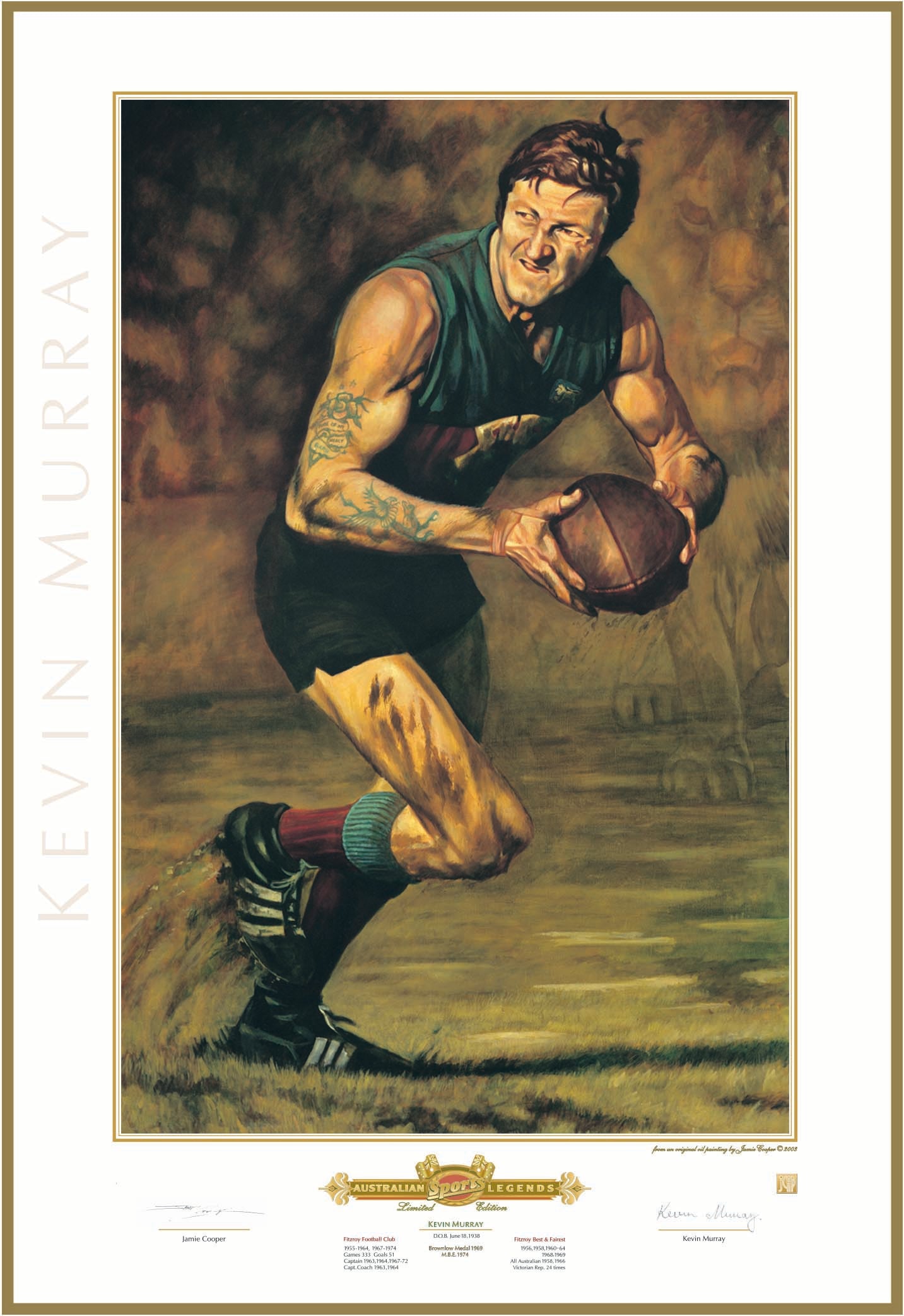 Kevin Murray – Fitzroy Legend