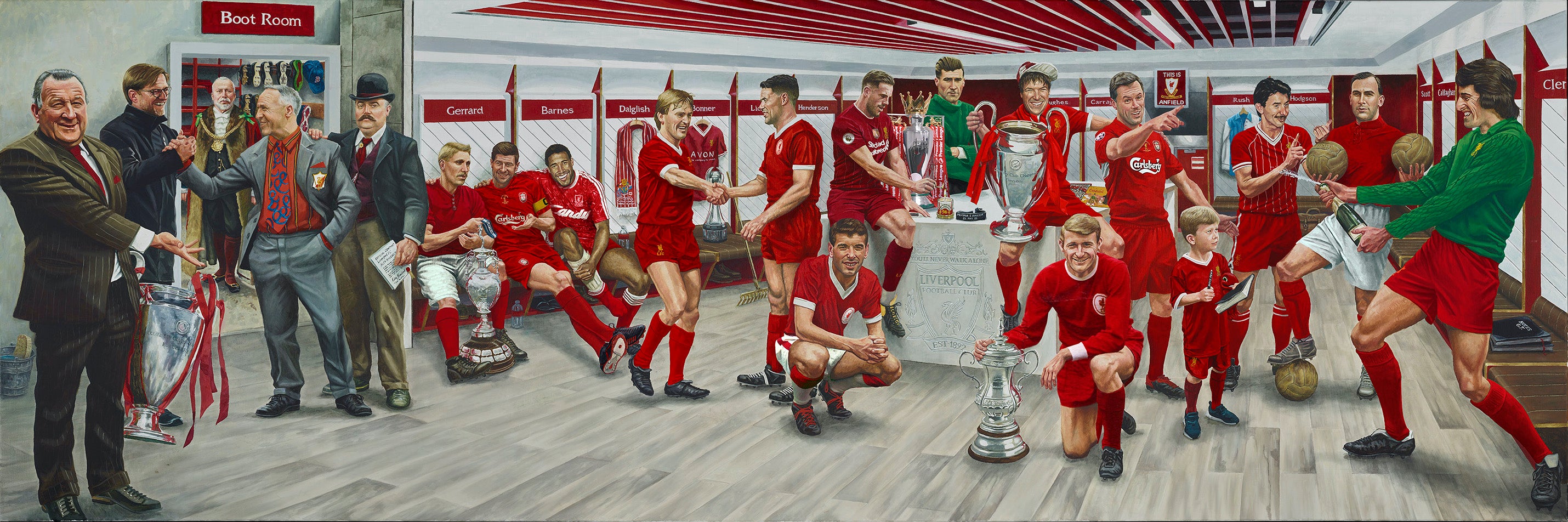 LIVERPOOL FC 125TH DREAM SCENE