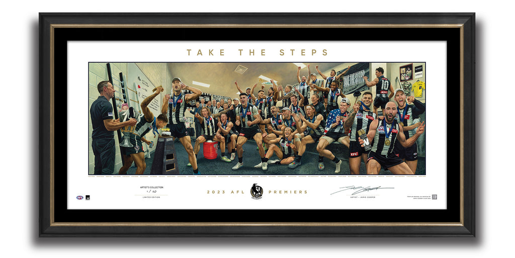 COLLINGWOOD PREMIERS 2023  - TAKE THE STEPS