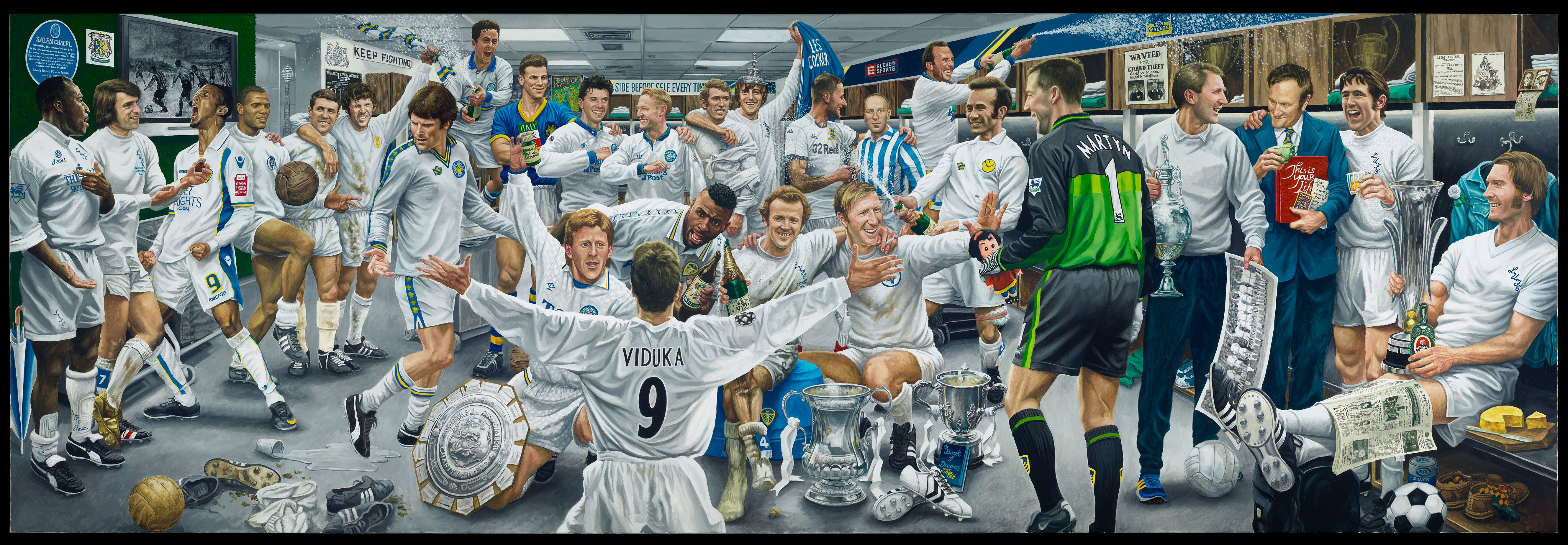 その他 White Heat The Leeds United Dream Team LEEDS UNITED DREAM SCENE – Jamie Cooper Artist
