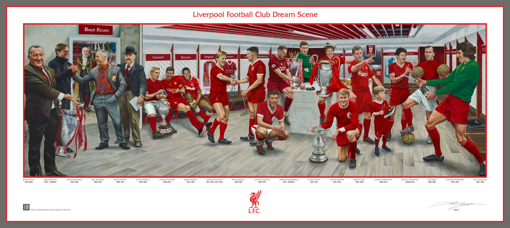 LIVERPOOL FC 125TH DREAM SCENE