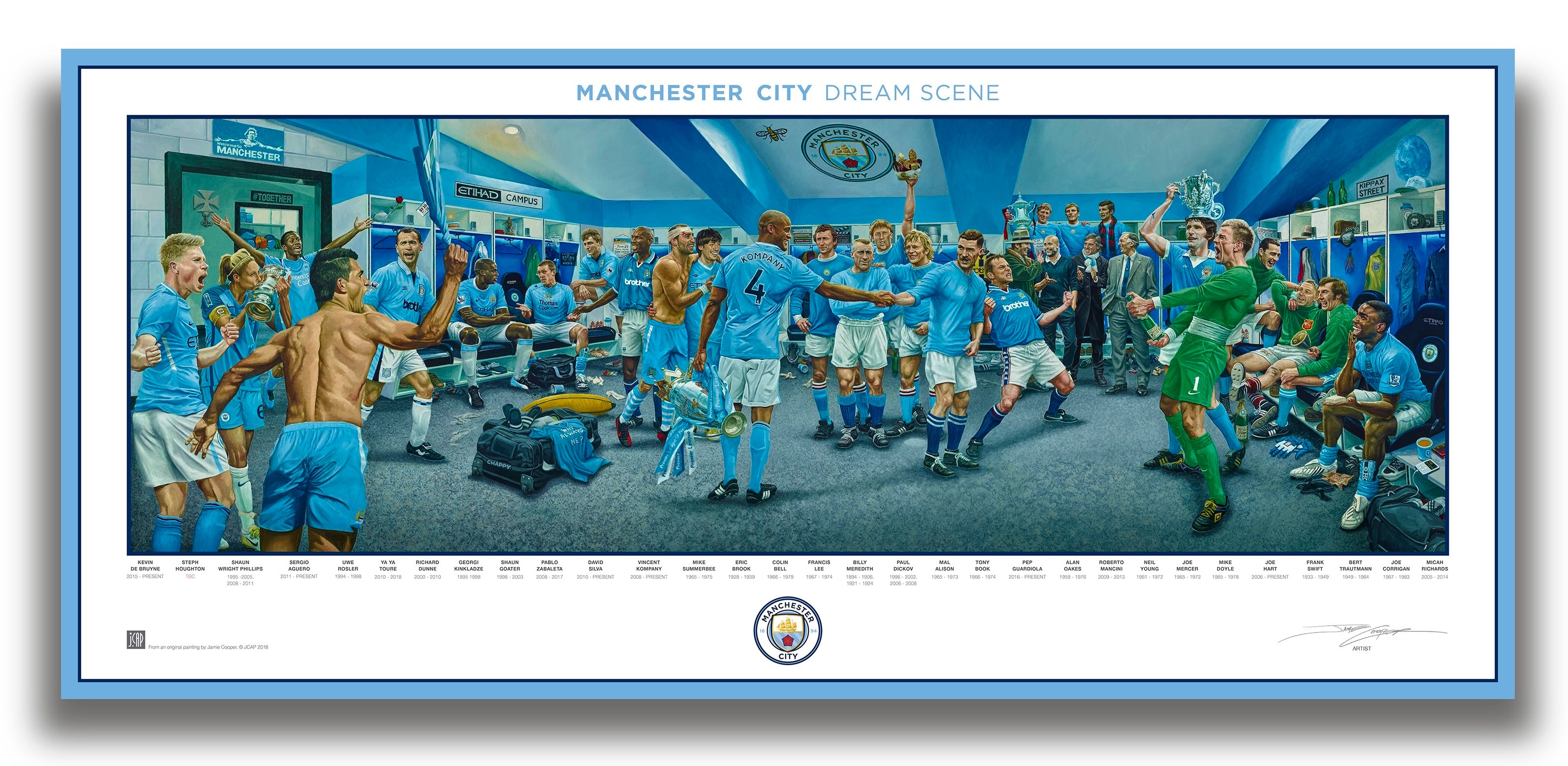 MANCHESTER CITY DREAM SCENE