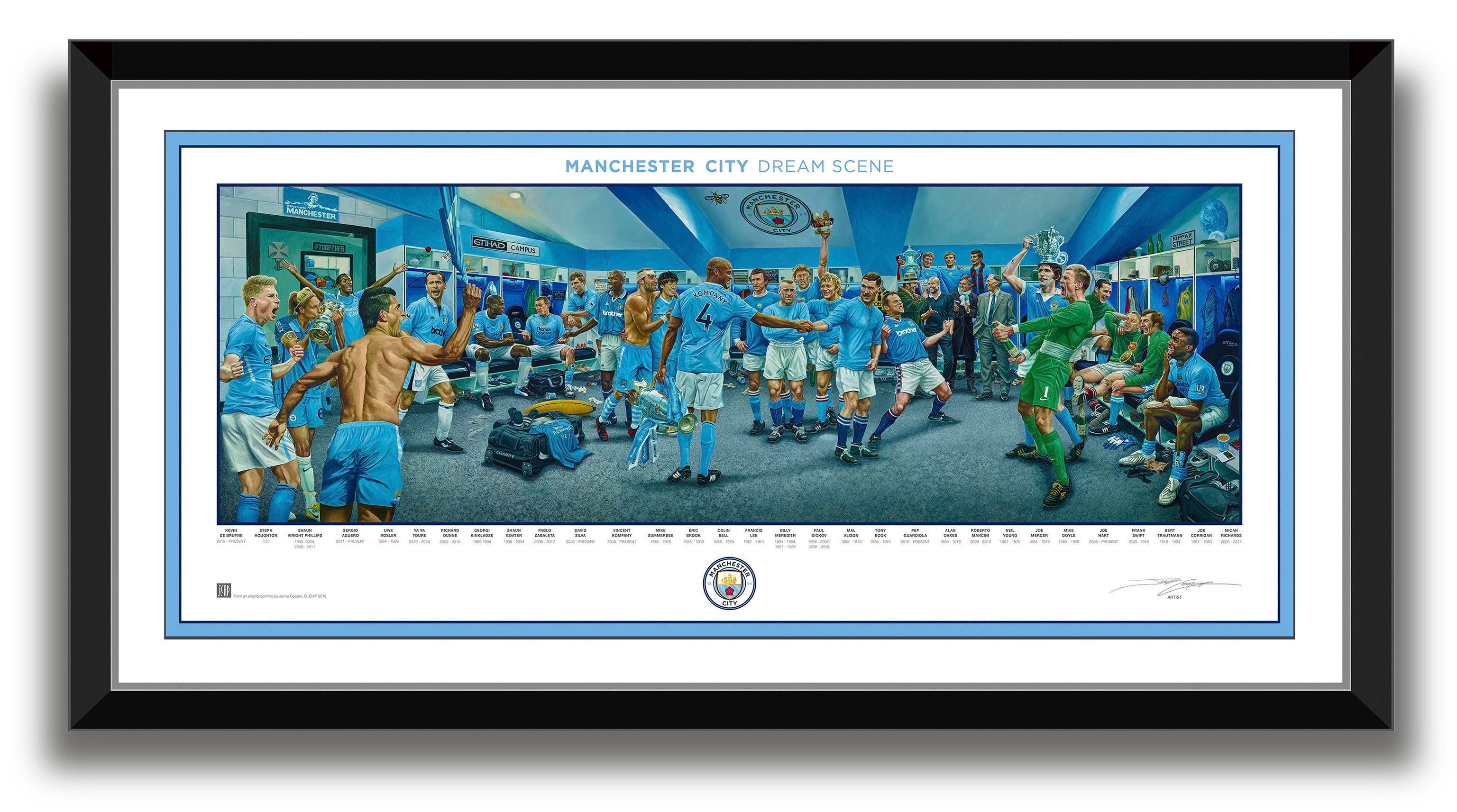 MANCHESTER CITY DREAM SCENE