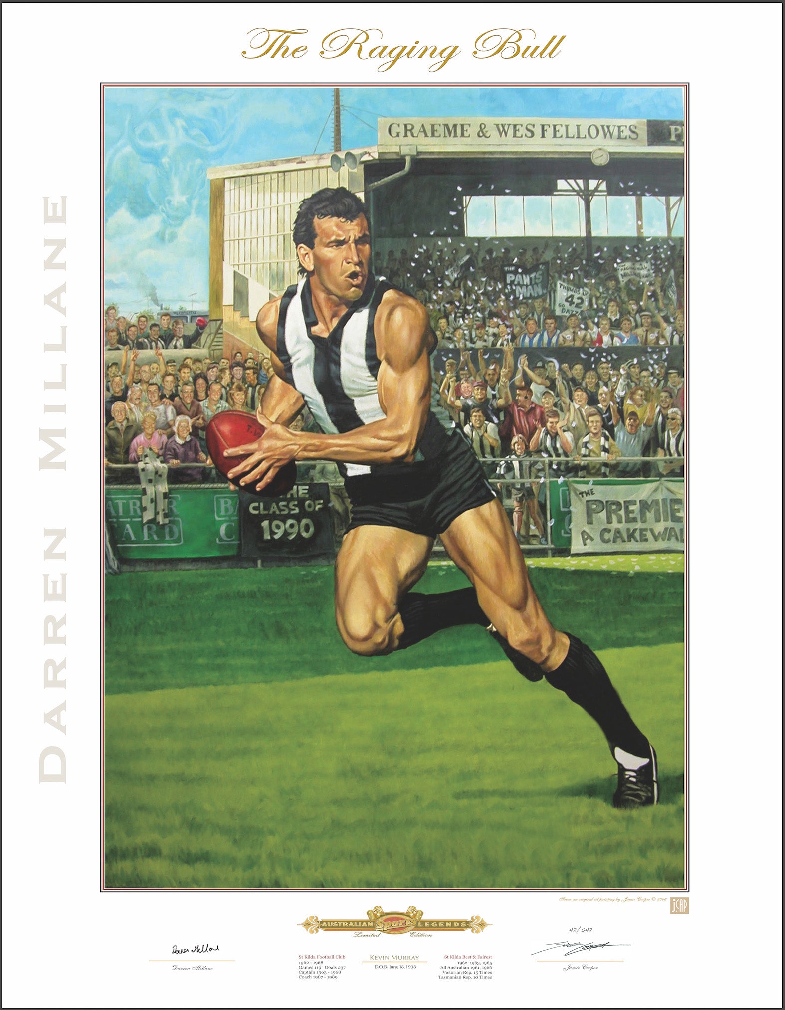 Darren Millane – The Raging Bull
