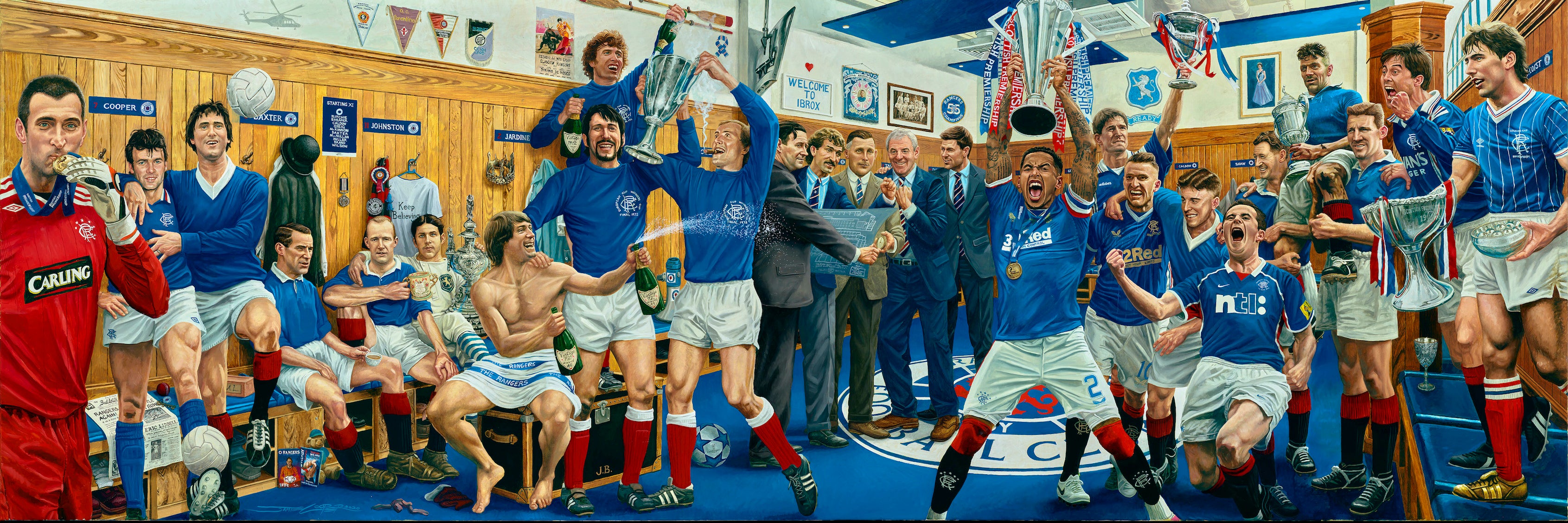 RANGERS FC 150TH ANNIVERSARY DREAM SCENE