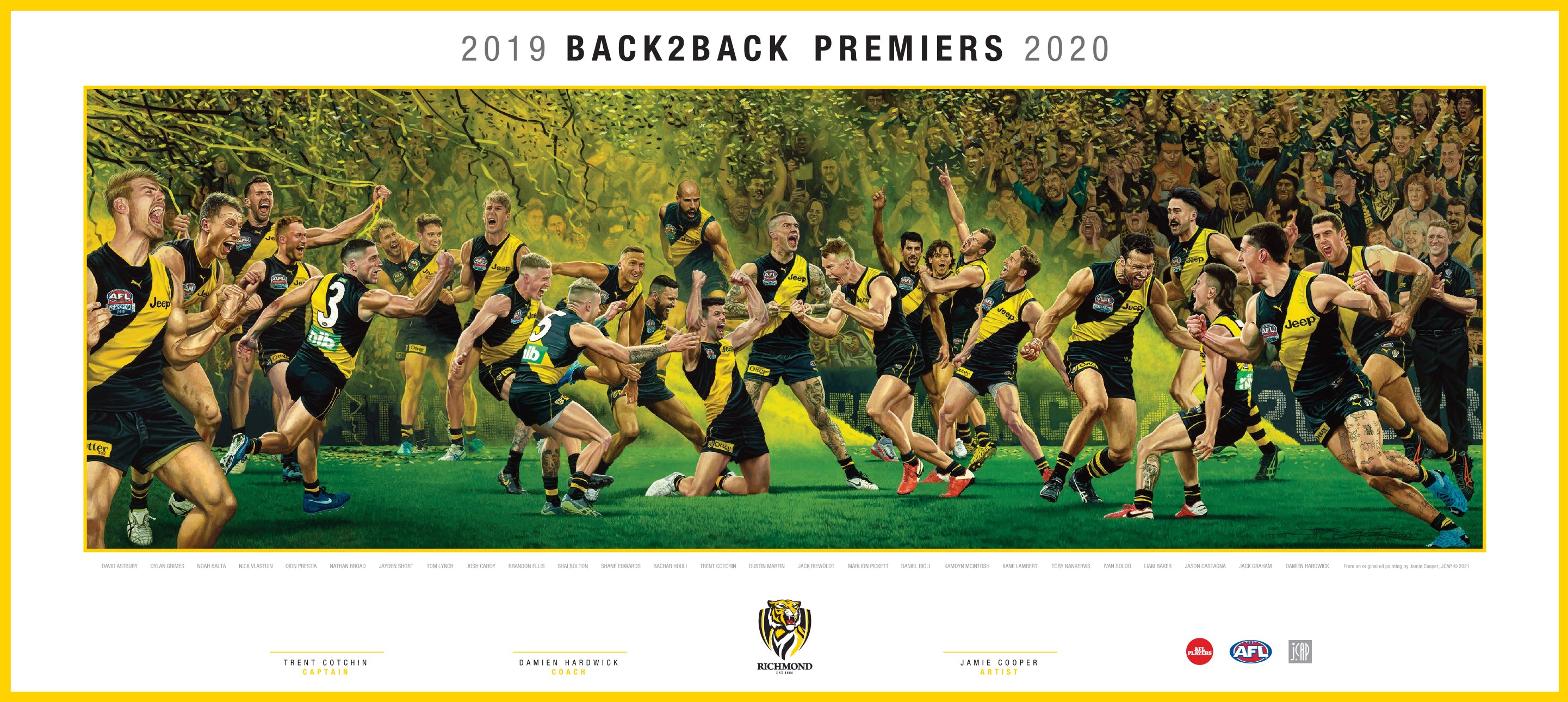 RICHMOND BACK2BACK PREMIERS 2019 - 2020