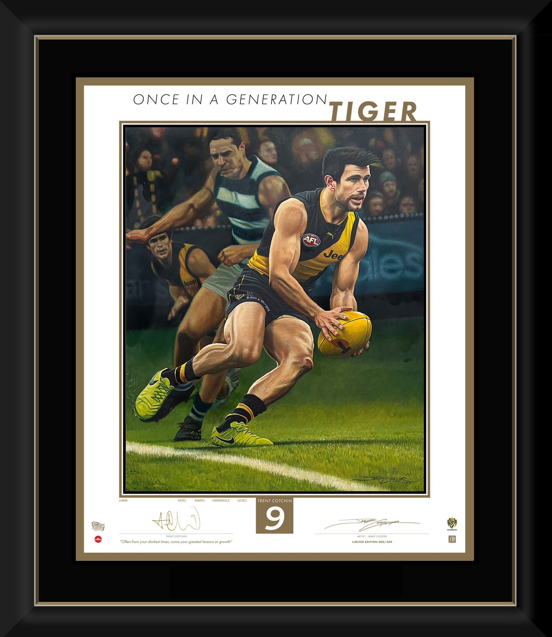 TRENT COTCHIN - 300 GAMES