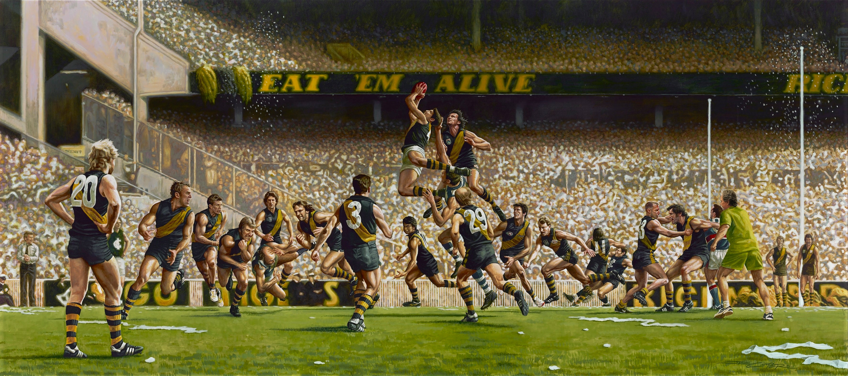 TIGERS DREAM SCENE - 50 YEARS AT THE G